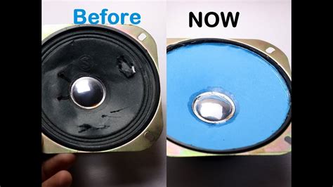 Fix Depressed Speaker Cone