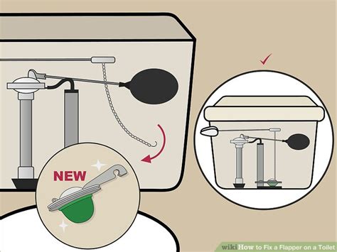 Fix Flapper In Toilet