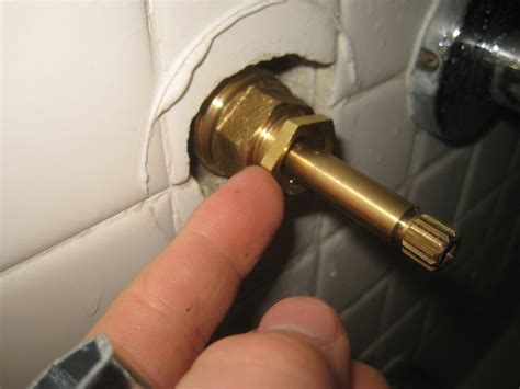 Fix Leaking Shower Valve Stem
