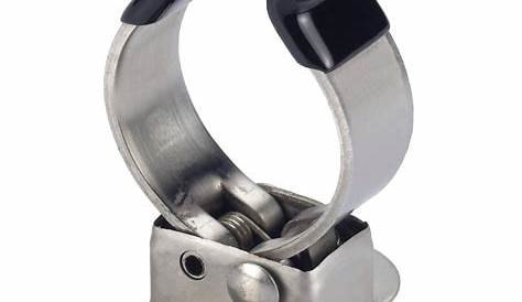 Fixation Tube Inox Sur Bateau TREM Platine De D'articulation Droite Avec