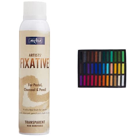Fixative Spray For Soft Pastels