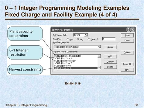 Fixed Cost Integer Programming Example