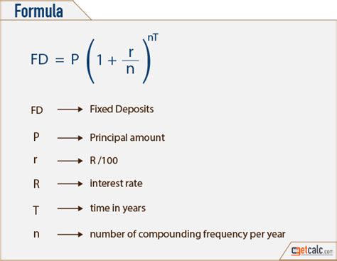 fixed deposit formula with example