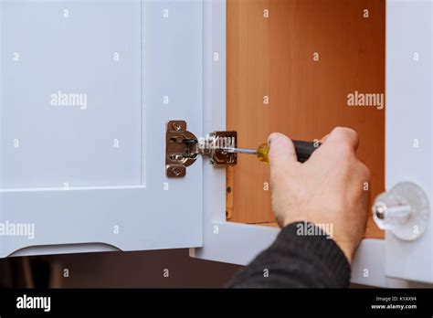 Fixing A Cabinet Door Hinge
