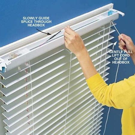 Fixing Blinds Pull Cord