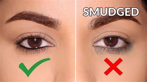 Fixing Eye Makeup Smudges