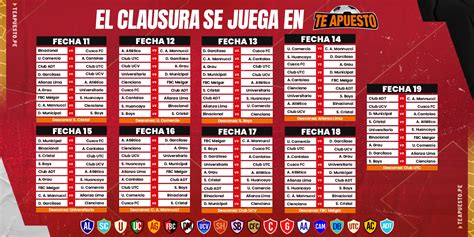 fixture alianza lima liga 1