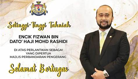 YB Datuk Dr. Haji Mohd Arifin bin Datuk Haji Mohd Arif, JP memulakan