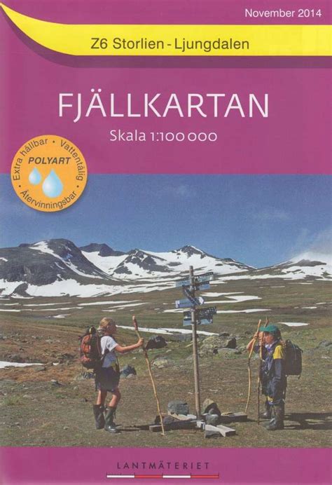 Fjällkartan Z6 Storlien Ljungdalen 1100.000 Geobuchhandlung Kiel