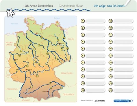 Thedarlingbakers Flusse Und Gebirge In Deutschland 4 Klasse