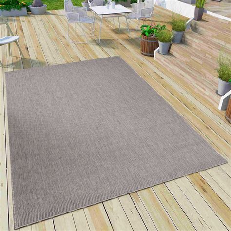 In & Outdoor Flachgewebe Teppich Sisal Optik Natürlicher Look