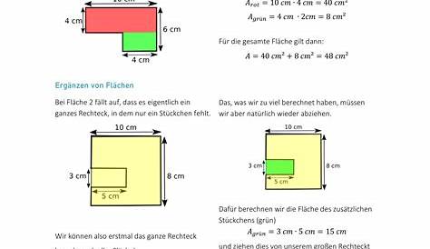 Quadrat: Umfang & Flächeninhalt vom Quadrat | Flächeninhalt, Mathe, Quadrat