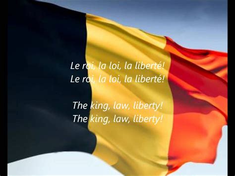 flag and anthem of belgium