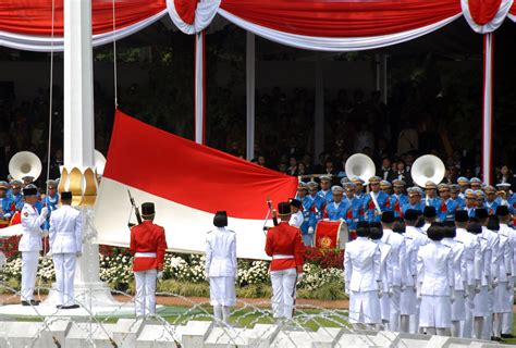 flag ceremony in indonesia