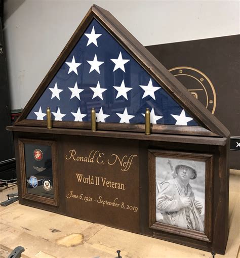 Flag Display Case Etsy