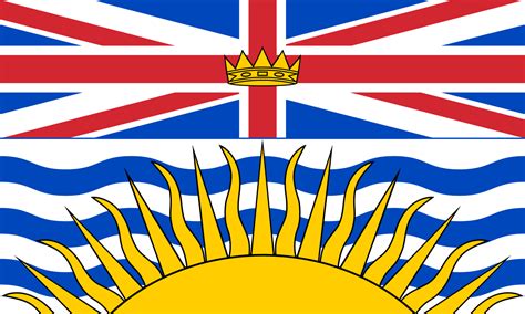 flag of british columbia canada