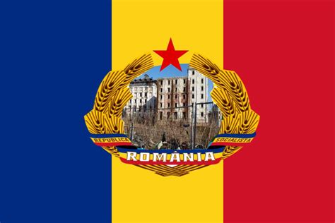 flag of communist romania