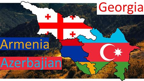 flag of georgia and armenia