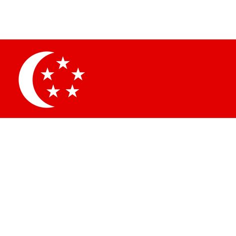 flag of singapore png