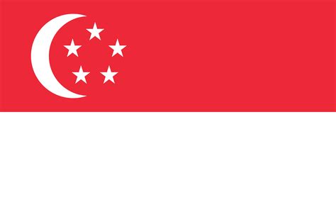 flag of the singapore