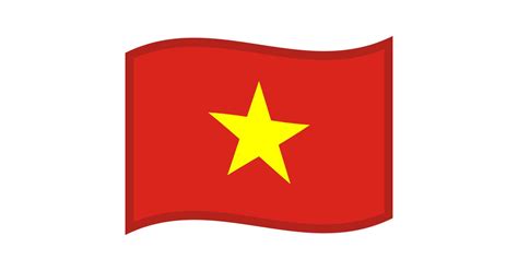 flag of vietnam emoji