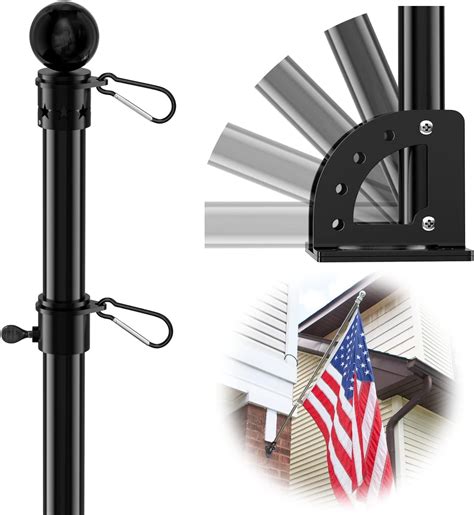 flag pole adjustable