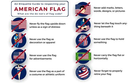 flag pole rules for american flag