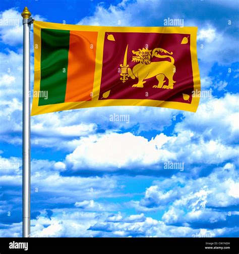 flag sri lanka image