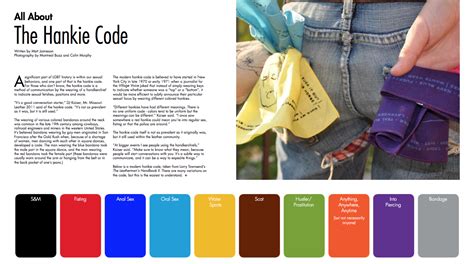 Flagging Hanky Code