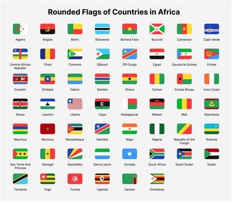 flags for africa