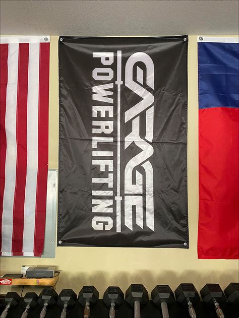 Flags For Garage Gym