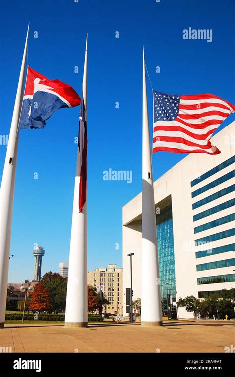 Flags Half Staff Dallas