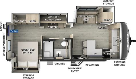 Flagstaff Trailers Floor Plans