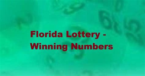 flalottery lottery results today