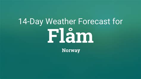 flam weather forecast 14 days