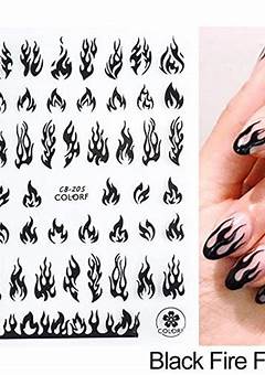 Flame Nail Stickers: The Hottest Trend Of 2023