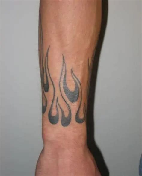 Inspiring Flame Wrist Tattoo Designs 2023