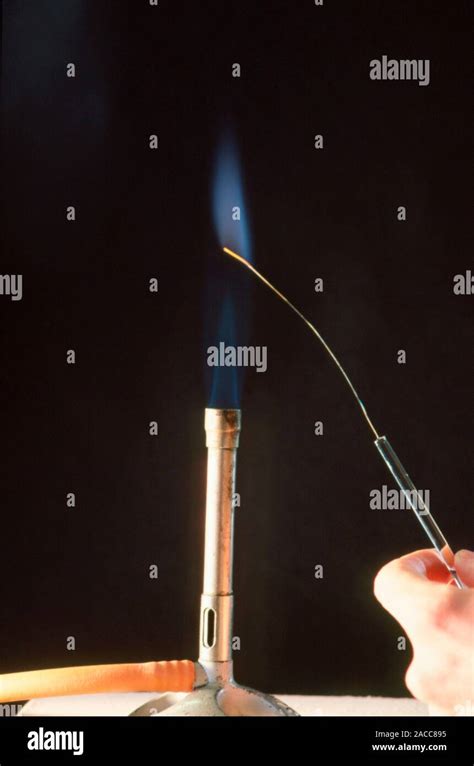 Flame Test Using Nichrome Wire