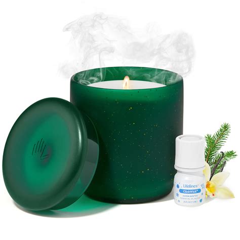 Flameless Candle Essential Oil Diffuser