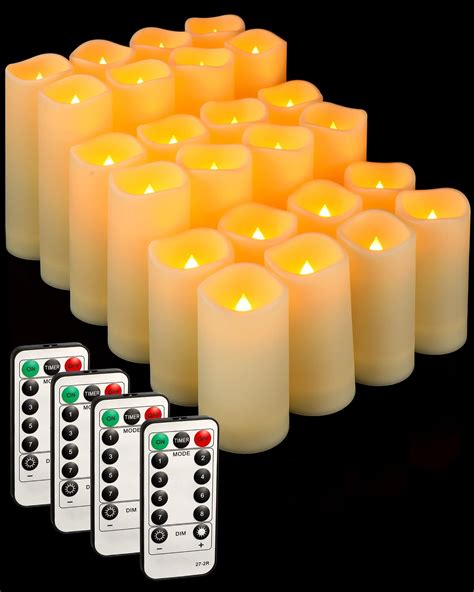 Flameless Candles With Remote Bulk