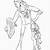 flamenco dancer coloring page for kids