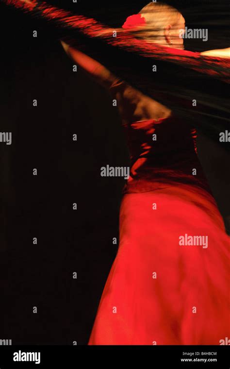 flamenco performance close up