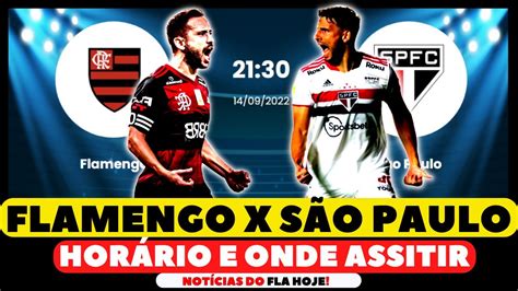 flamengo joga hoje onde assistir