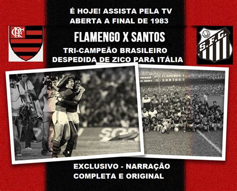 flamengo x santos 1983