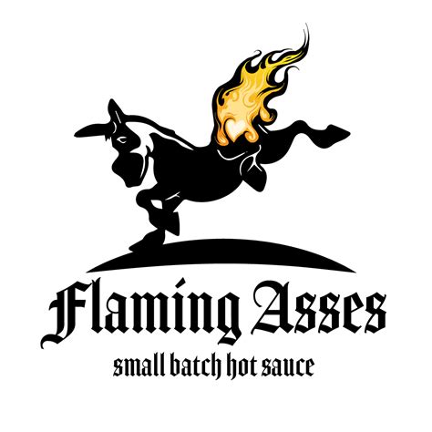 flaming asses