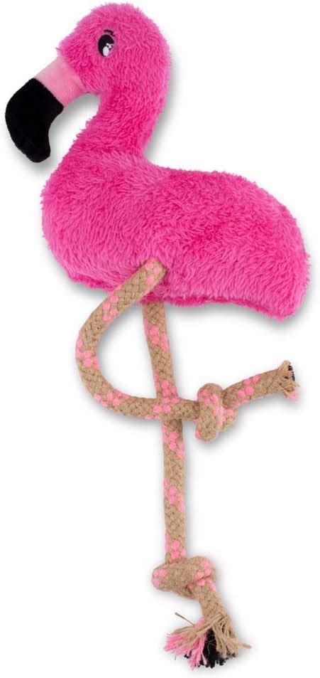 Flamingo Dog Toy Squeaker