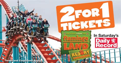 flamingo land tickets 2 for 1