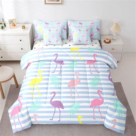 Flamingo Queen Bed Sheets