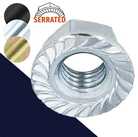 Flange Nut Serrated