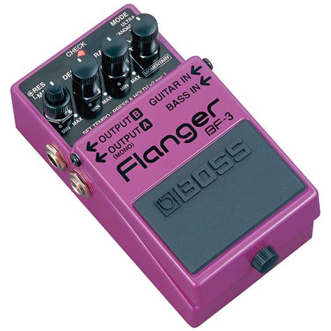 Boss BF3 Flanger Guitar Effects Pedal Stomp Box DJ City